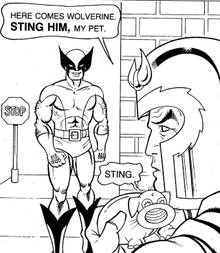 Illustration for article titled The 1983 X-Men Coloring Book Is A Lost Psychedelic Masterpiece